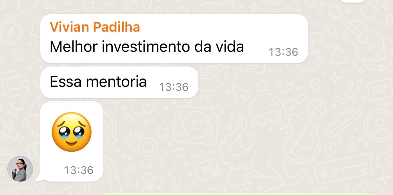 Depoimento de mentorada Imperius 1